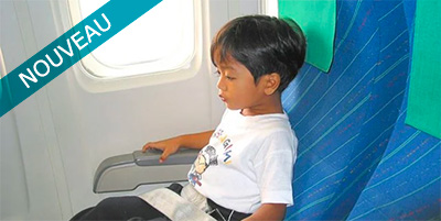 Nouveau dossier de conseils sur le bien-être et la santé de l'enfant en avion