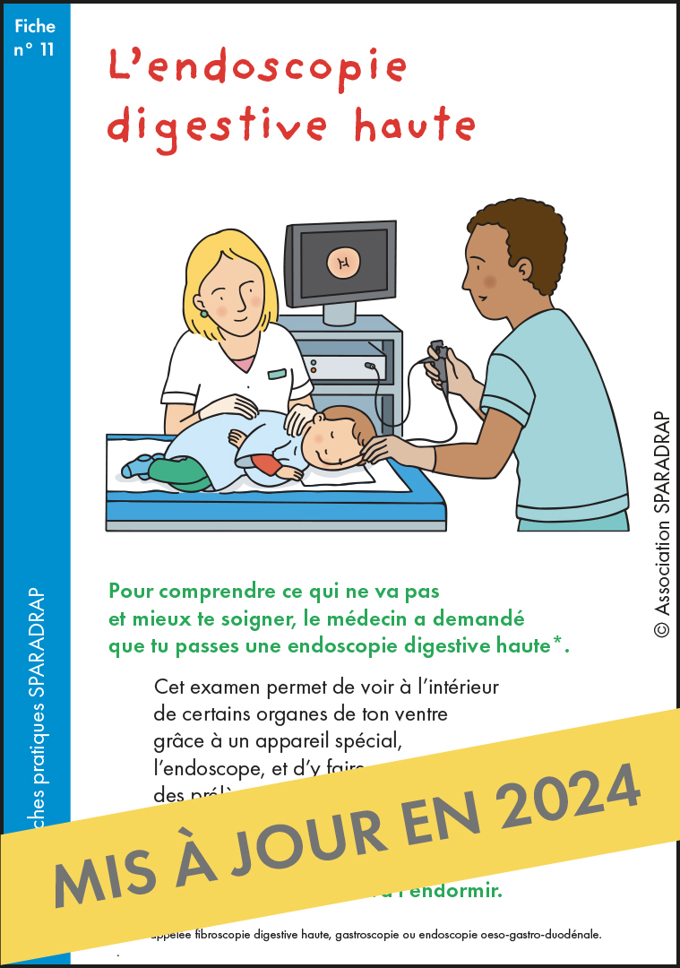 Couverture de la fiche "L'endoscopie digestive haute"