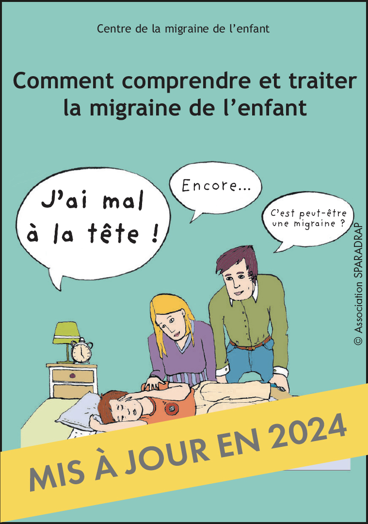 visuel du guide "J'ai mal à la tête… C'est peut-être une migraine ?"