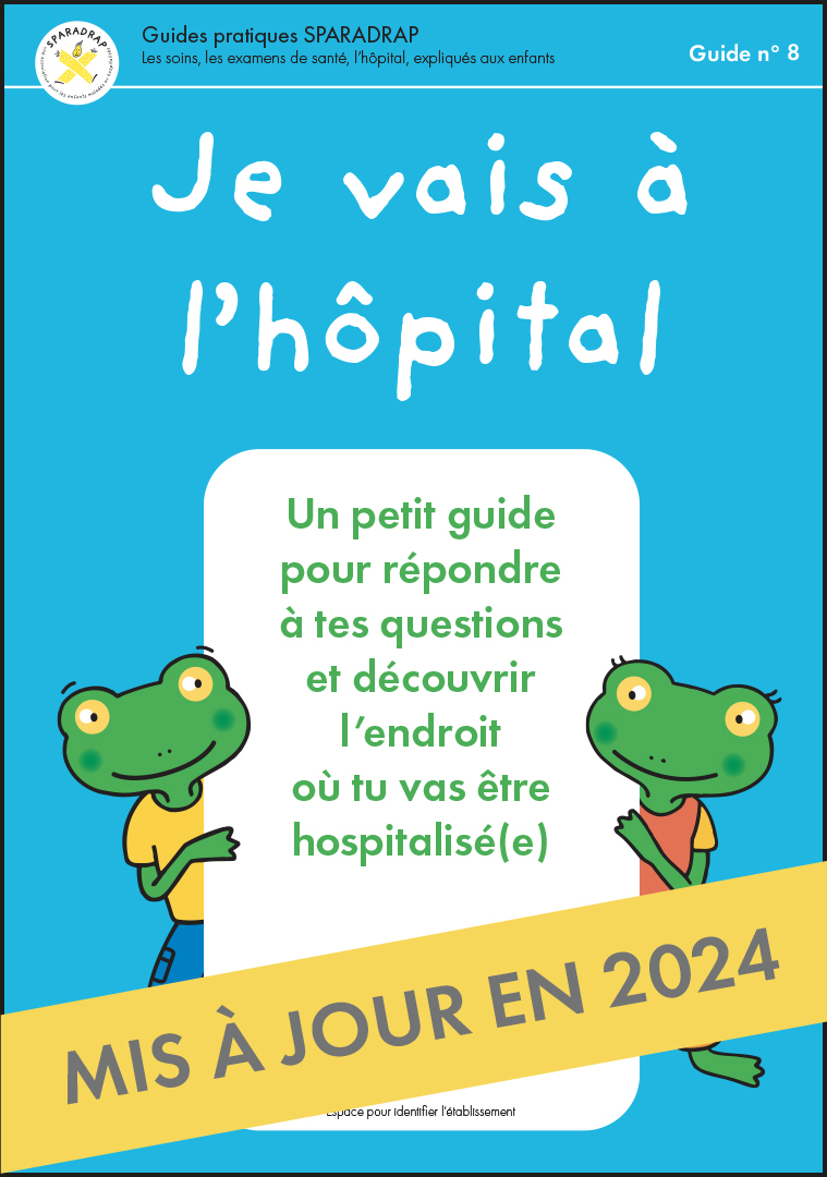 Couverture du guide "Je vais à l'hôpital"