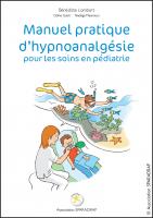 Couverture du "Manuel d'hypnoanalgésie pour les soins en pédiatrie"