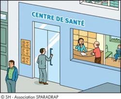 Un centre de santé 