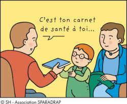 Le carnet de santé, informations médicales sur l'enfant 